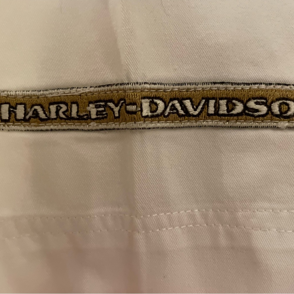 Harley Davidson white button down - Picture 7 of 11